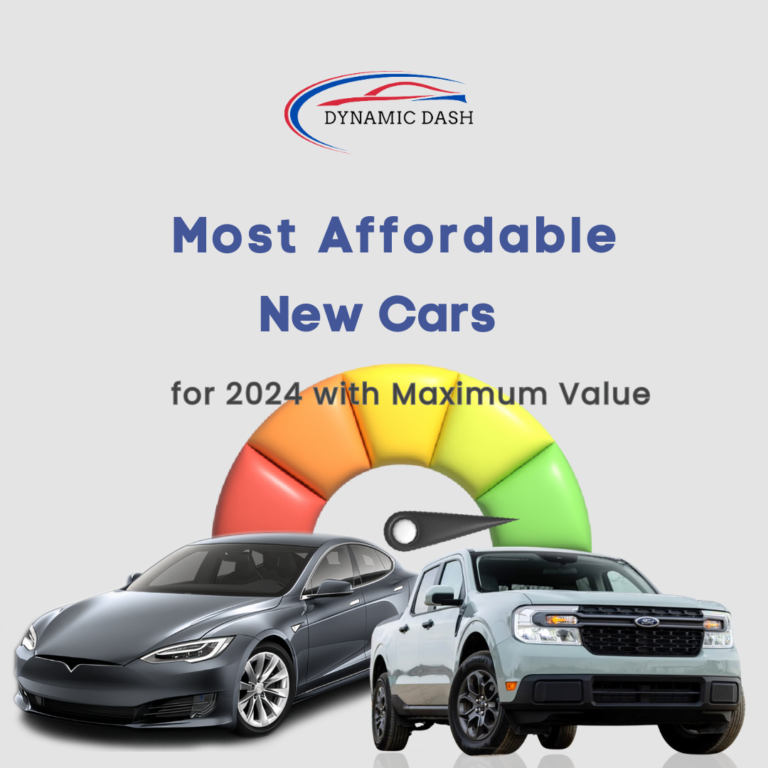 The Most Affordable New Cars for 2024 with Maximum Value