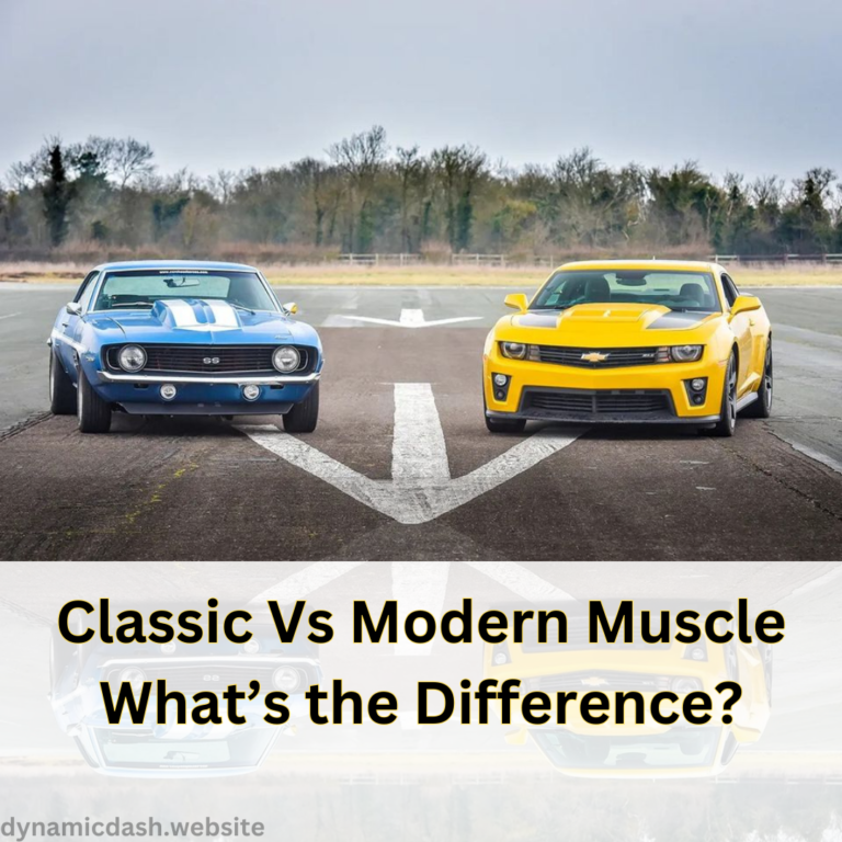 Classic Vs Modern Muscle: What’s the Difference?