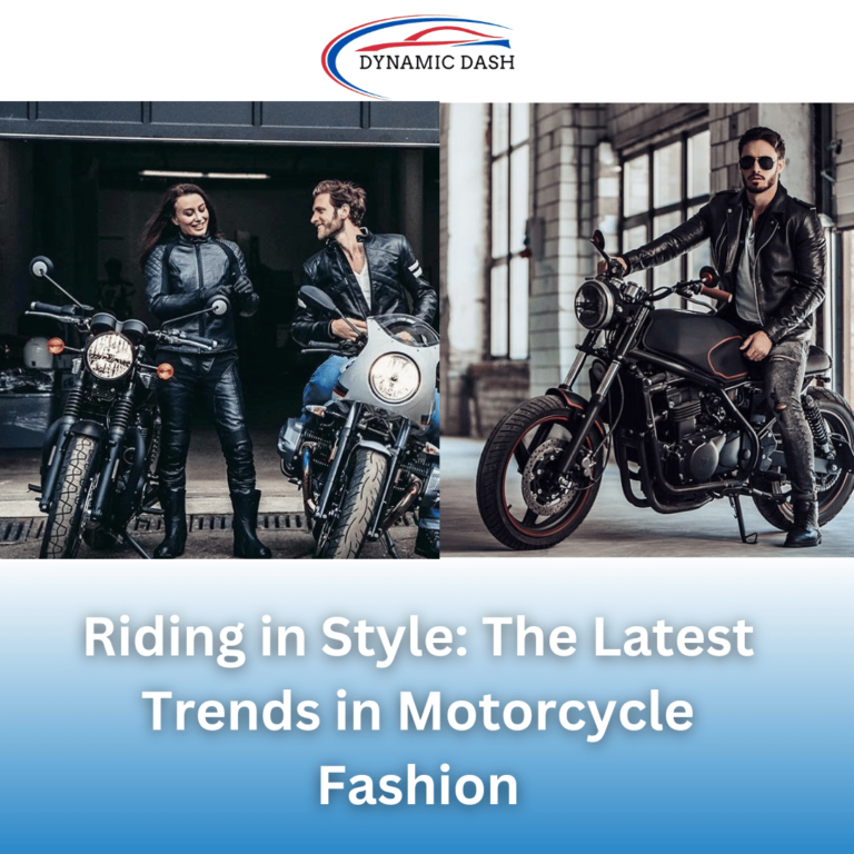 Riding in Style: The Latest Trends in Motorcycle Fashion