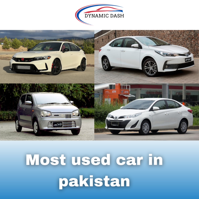 Most used car in pakistan